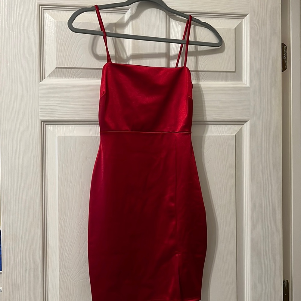 Red dress